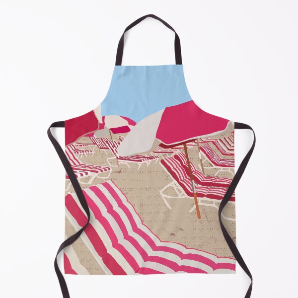 Item preview, Pink Beach Digital Illustration designed and sold by beccacreations.