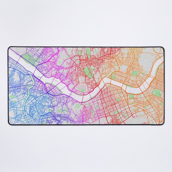 Item preview, Seoul City Map of South Korea - Colorful designed and sold by deMAP.