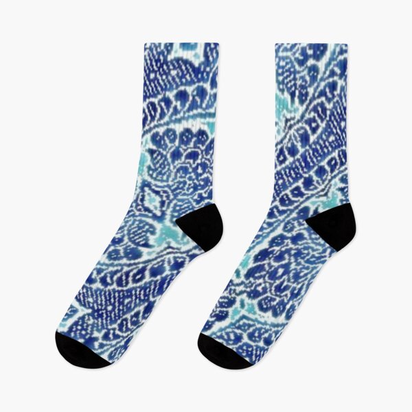 Item preview, Vintage Floral Brocade Teal Blue designed and sold by SaraValor.