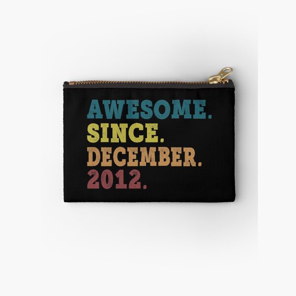Item preview, Awesome Since December 2012 Retro Vintage 9th Birthday Gift designed and sold by designbychow.