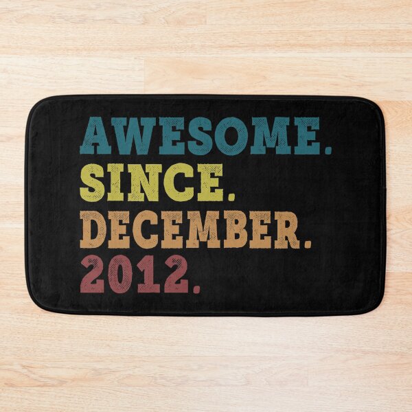 Item preview, Awesome Since December 2012 Retro Vintage 9th Birthday Gift designed and sold by designbychow.