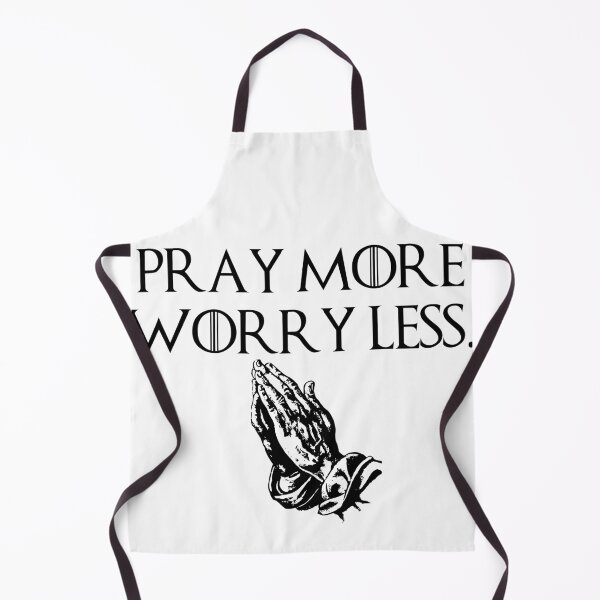 Item preview, Pray More Worry Less designed and sold by StoicQuotes.