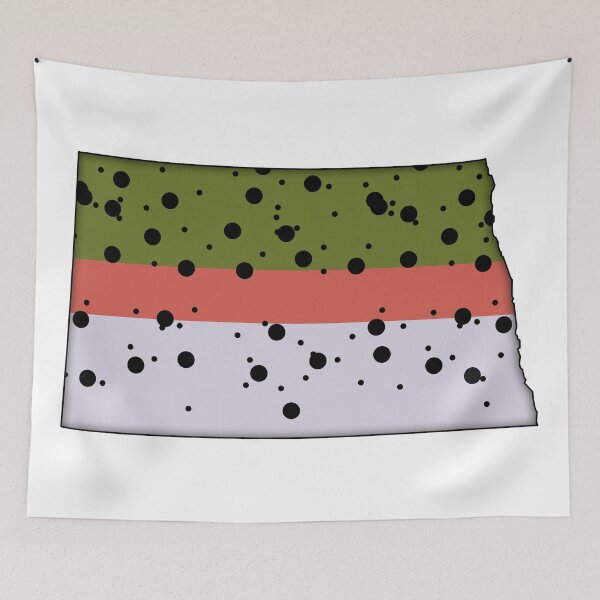 Item preview, North Dakota Trout! designed and sold by Sun Dog Montana.