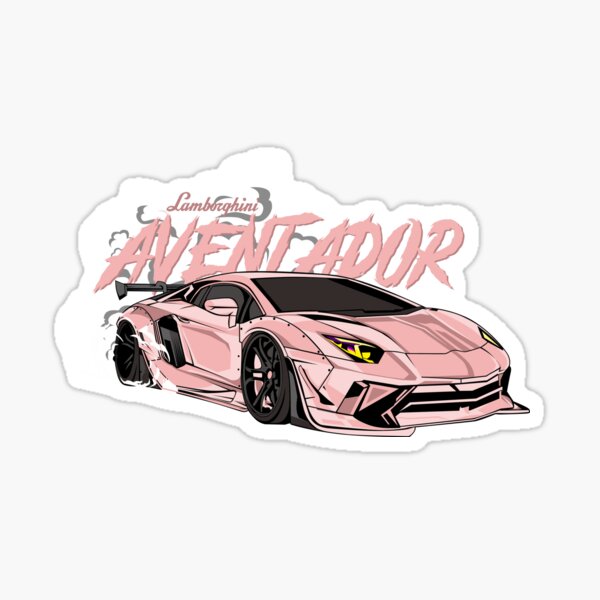 Lamborghini 2x 18 cm aufkleber stickers 