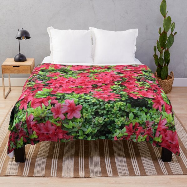 Item preview, Deep Fuchsia Pink Azalea Bush Summer Blooms Flowers designed and sold by JariHawk.