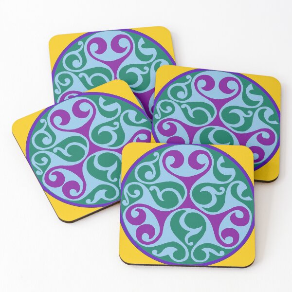 Item preview, Blue and Yellow Celtic Design designed and sold by SillaHoekstra.