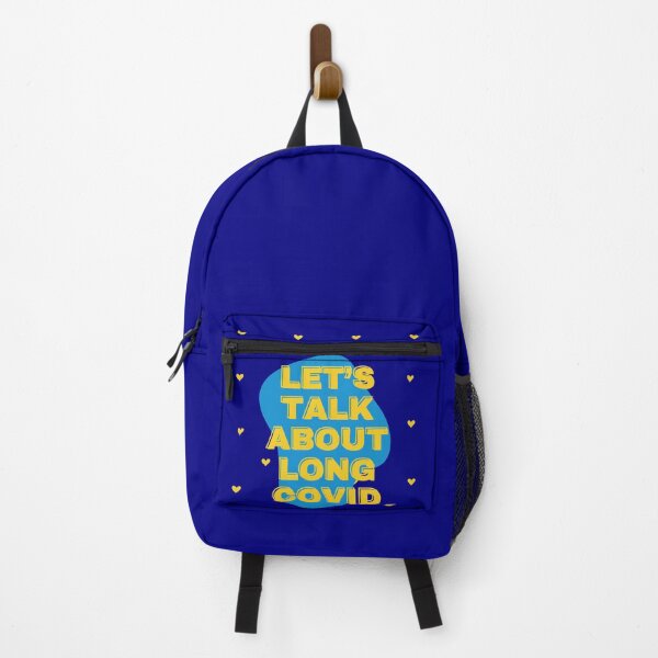 Item preview, Lets Talk About Long Covid - Blue designed and sold by SadTea-Longhaul.