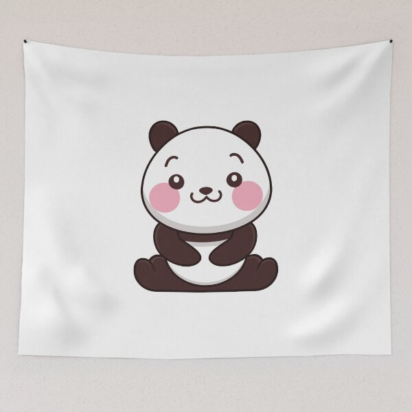 Aperçu de l'œuvre Panda mignon créée et vendue par AhMath.