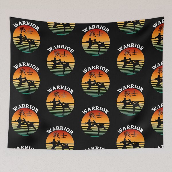 Item preview, Warriors in Training in a Retro Sunset designed and sold by EddieB1979.
