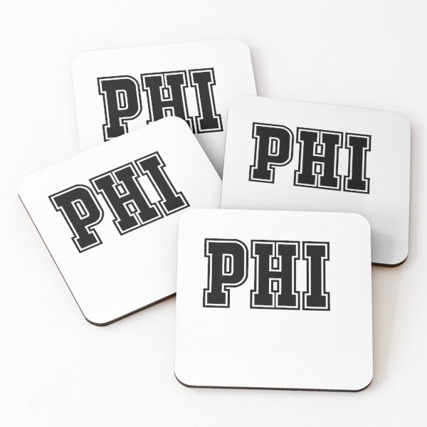 Item preview, Phi black and white designed and sold by smellbellart3.