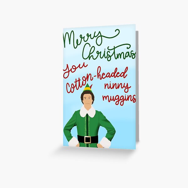 Elf Merry Christmas Card