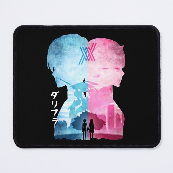 Item preview, Darling In The Franxx Minimalist Silhouette Hiro & Zero Two designed and sold by CaliforniaStore.