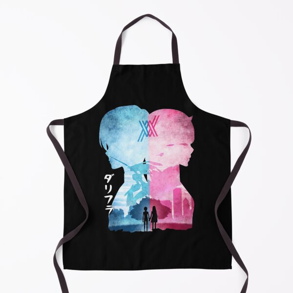 Item preview, Darling In The Franxx Minimalist Silhouette Hiro & Zero Two designed and sold by CaliforniaStore.