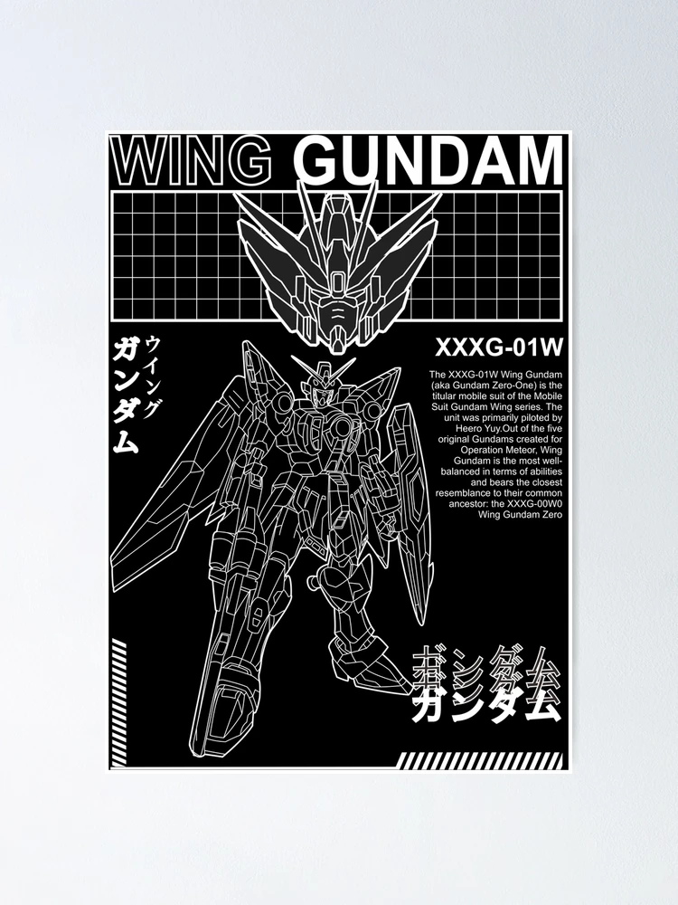 Gunpla Model Building Tools - Black and White Poster for Sale by