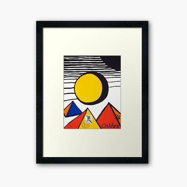 Alexander Calder | 30th Anniversary United Nations | Framed Art Print