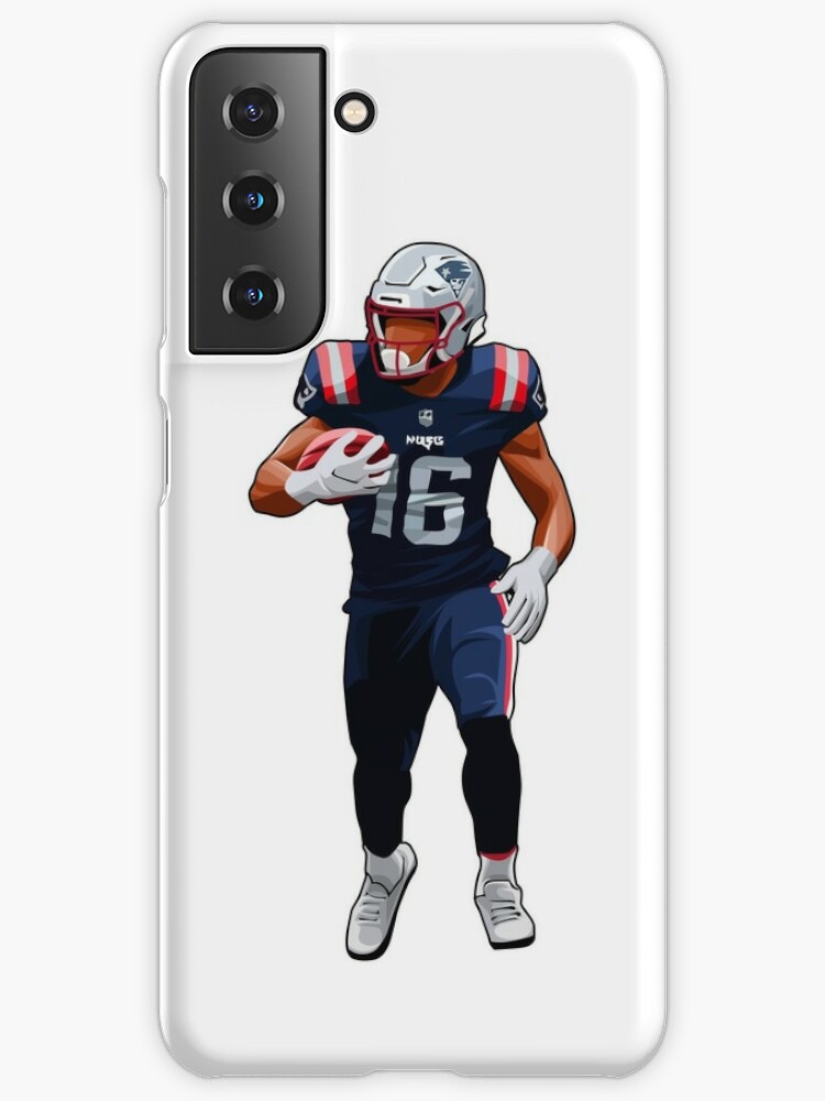 Jakobi Meyers #16 Carries The Ball Samsung Galaxy Phone Case for Sale by  86Footwork