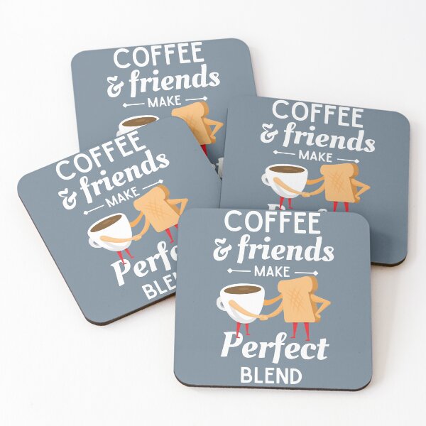 Item preview, Coffee and friends make perfect blend designed and sold by CoffeeOrTee.