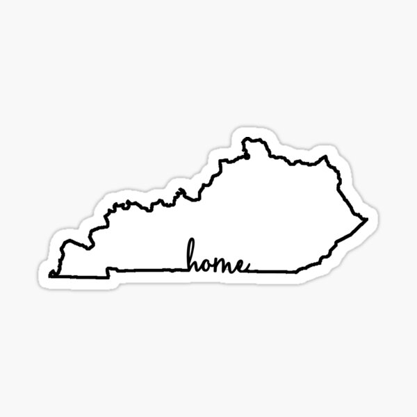 Explore Kentucky's Adventure Local Sticker (Black) – KY for KY Store