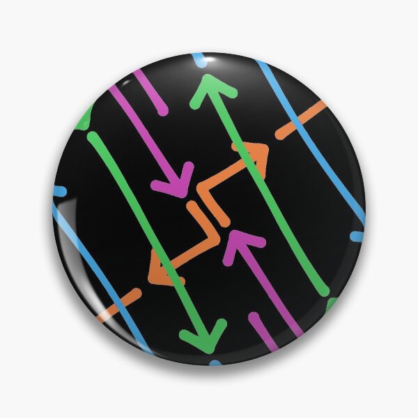 Item preview, Which Way Arrow Abstract Art designed and sold by that5280lady.