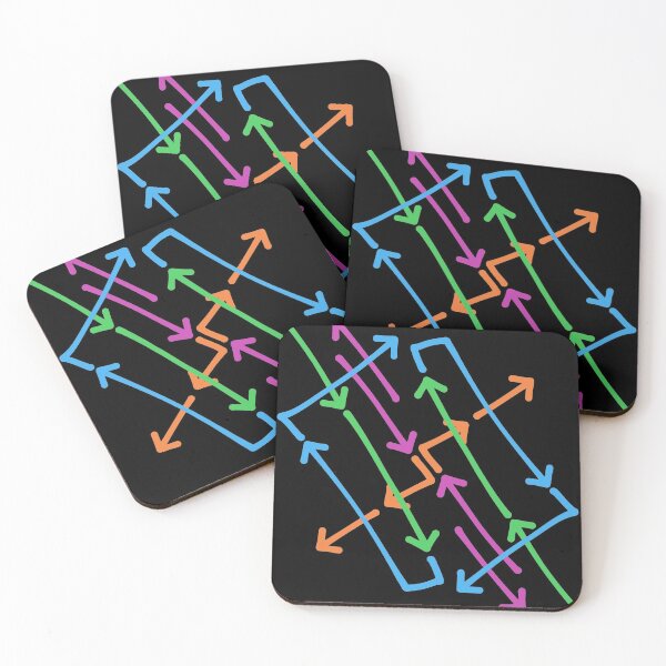 Item preview, Which Way Arrow Abstract Art designed and sold by that5280lady.