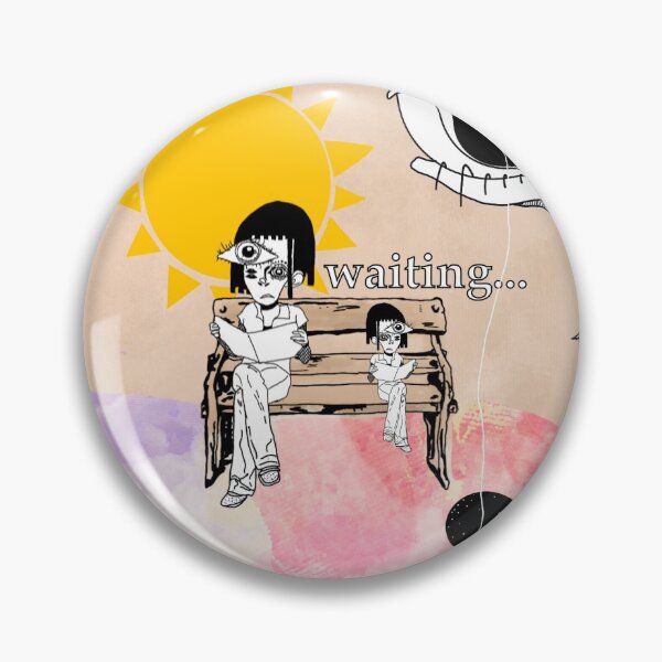 Item preview, SITTING WAITING FISHING designed and sold by r3dhatasthma.