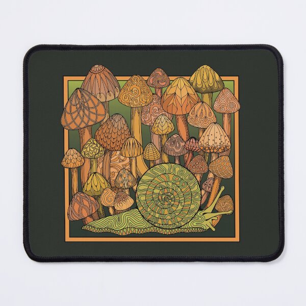 Item preview, Mushrooms with snail V2 designed and sold by sajasca.