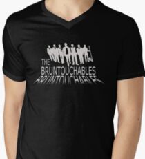 The Bruntouchables Men's V-Neck T-Shirt