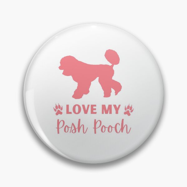 Item preview, Love My Posh Pooch | Standard Poodle | Poodle Gift designed and sold by Presto Prints Design.