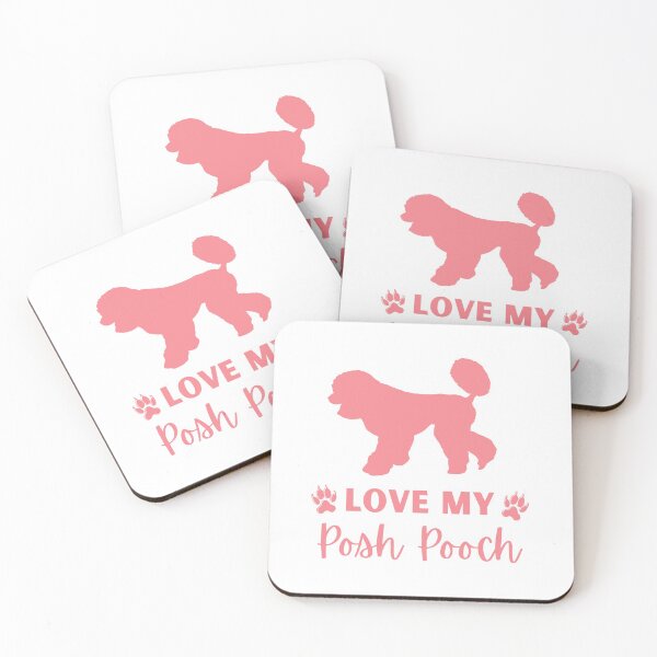 Item preview, Love My Posh Pooch | Standard Poodle | Poodle Gift designed and sold by Presto Prints Design.