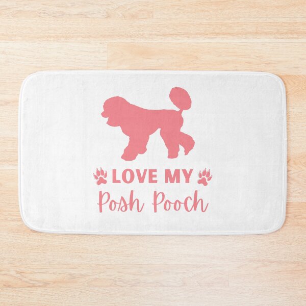 Item preview, Love My Posh Pooch | Standard Poodle | Poodle Gift designed and sold by Presto Prints Design.