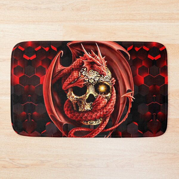 Item preview, Dragon and Tribal Skull designed and sold by Gothic Fantasy.