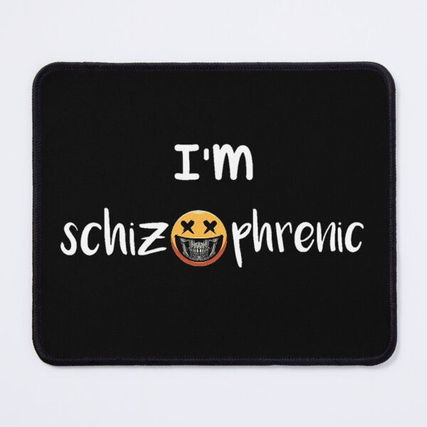 Item preview, Im schizophrenic unisex funny masks. designed and sold by Sloyar.