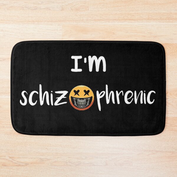 Item preview, Im schizophrenic unisex funny masks.  designed and sold by Sloyar.