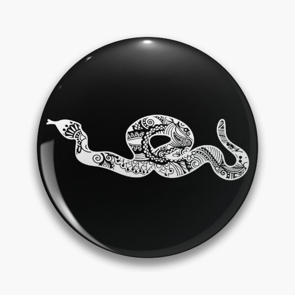 Item preview, White Mandala Snake designed and sold by murkyswamp.