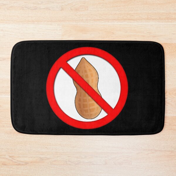 Item preview, No Peanuts Allowed Allergic Sign designed and sold by Bornint Designs.