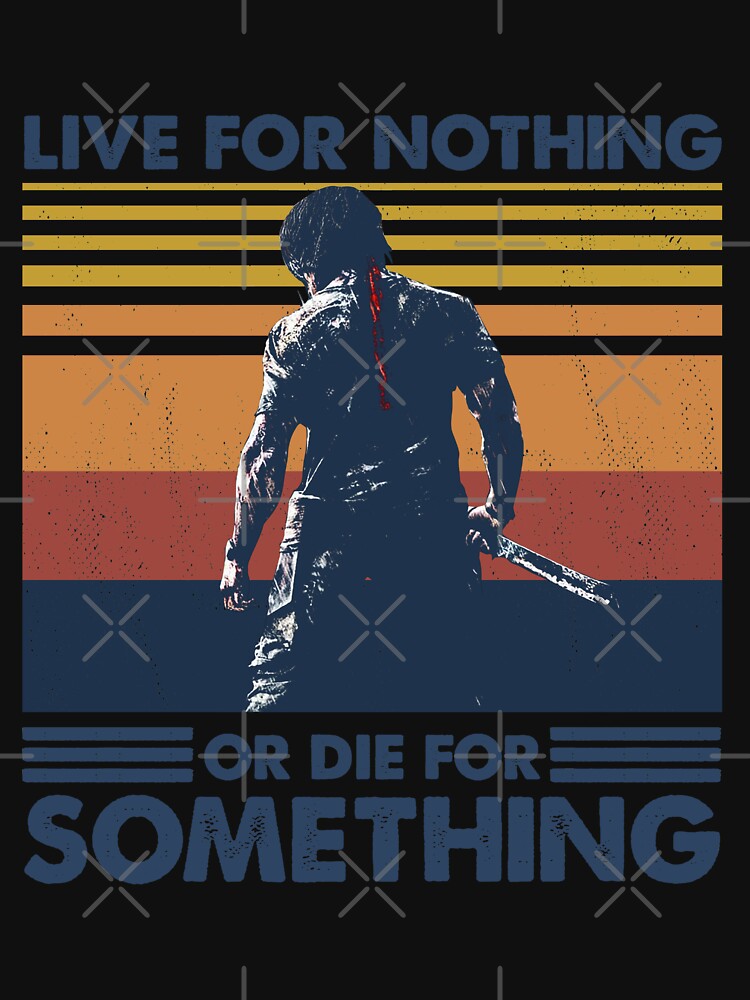 Discover Retro Like for nothing or die for something gift men | Active T-Shirt 