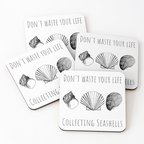 Item preview, Don't Waste Your Life John Piper Seashells designed and sold by tdunham736.