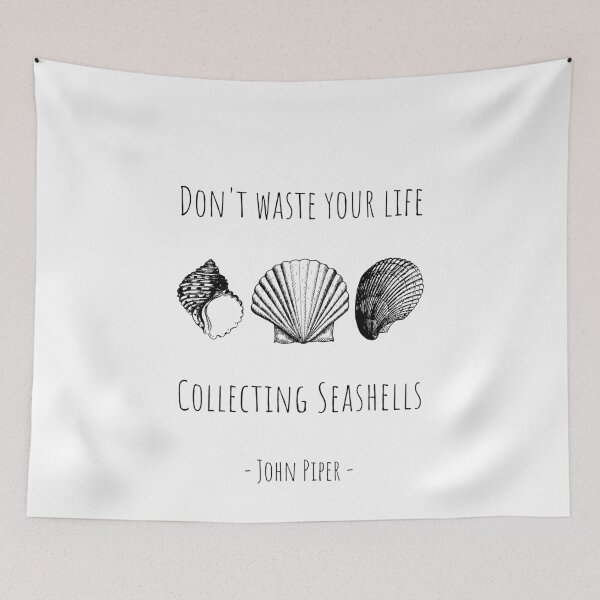 Item preview, Don't Waste Your Life John Piper Seashells designed and sold by tdunham736.