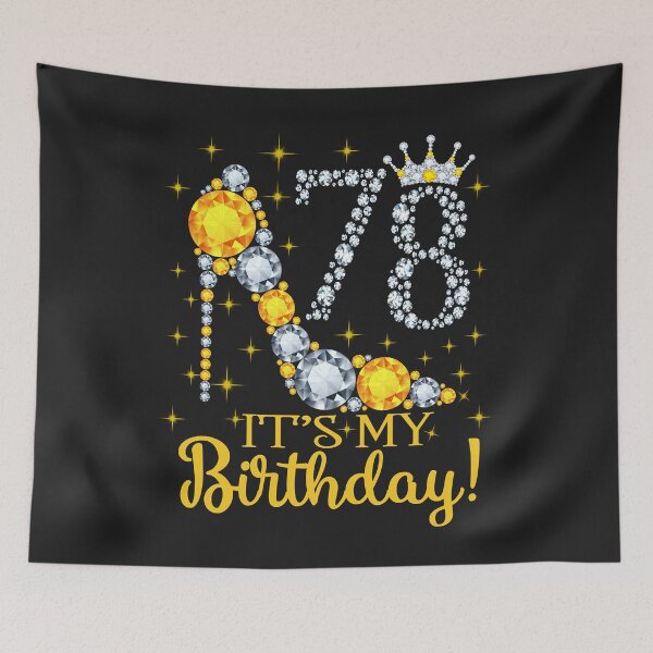 Item preview, 78 It's My Birthday 1944 78Th Birthday Tee Gifts For Ladies designed and sold by AnitaJGreenspan.