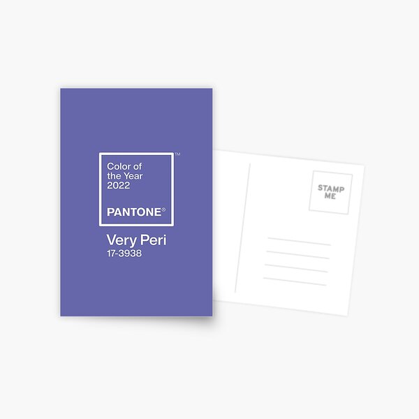 Gold and Purple Pantone Postcard for Sale by ec0naway