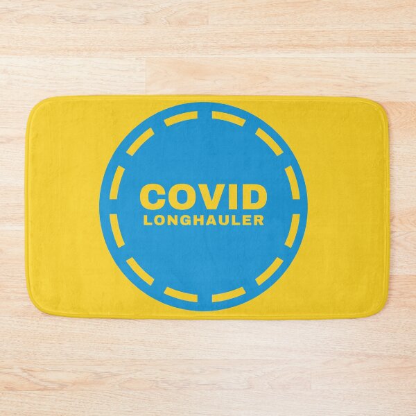 Item preview, Covid Longhuler Patch - Yellow designed and sold by SadTea-Longhaul.