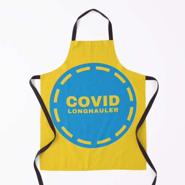 Item preview, Covid Longhuler Patch - Yellow designed and sold by SadTea-Longhaul.