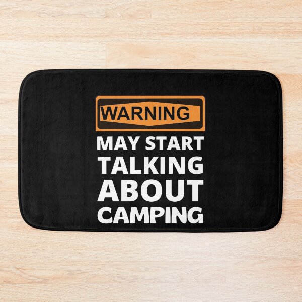 Item preview, Warning May Start Talking About Camping Shirt For Nature Lovers designed and sold by RGRamsey.