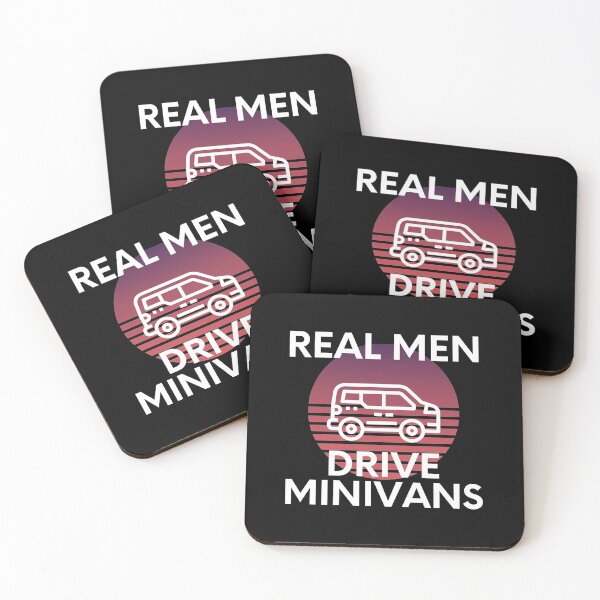 Item preview, Real Men Drive Minivans Stay At Home Dad Humor designed and sold by EllConApparel.