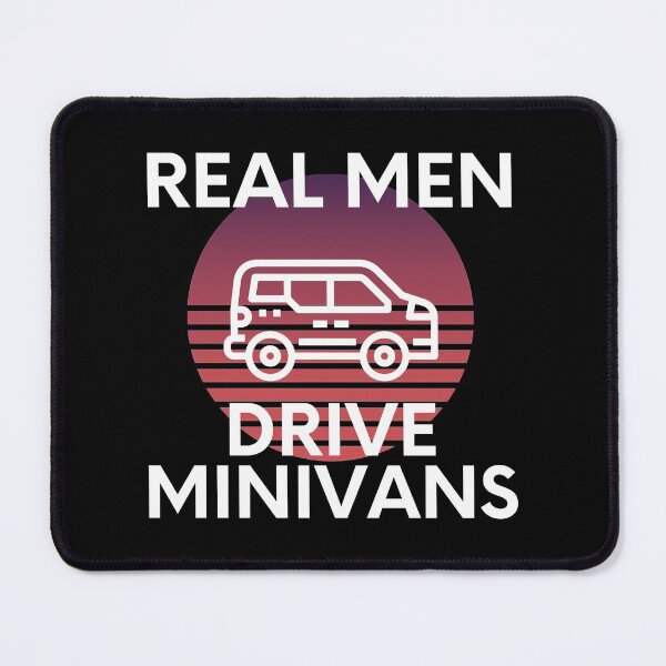Item preview, Real Men Drive Minivans Stay At Home Dad Humor designed and sold by EllConApparel.