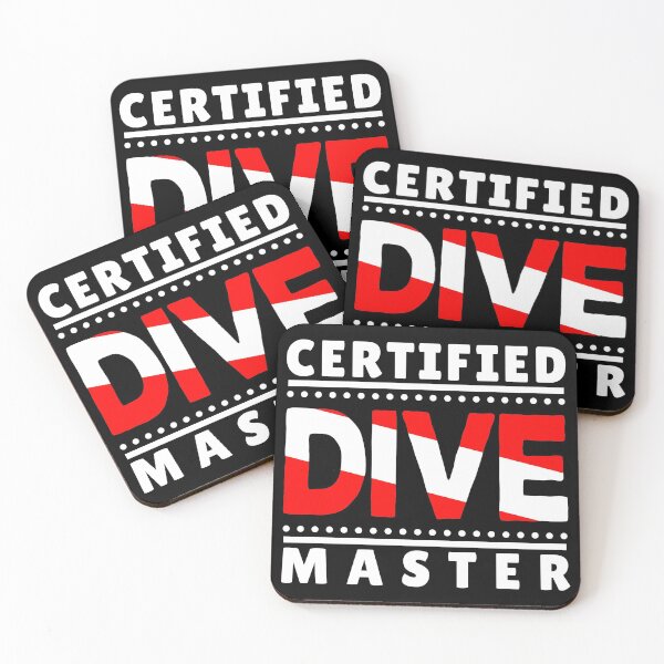 Item preview, Certified Dive Master designed and sold by StudioAquaLumos.