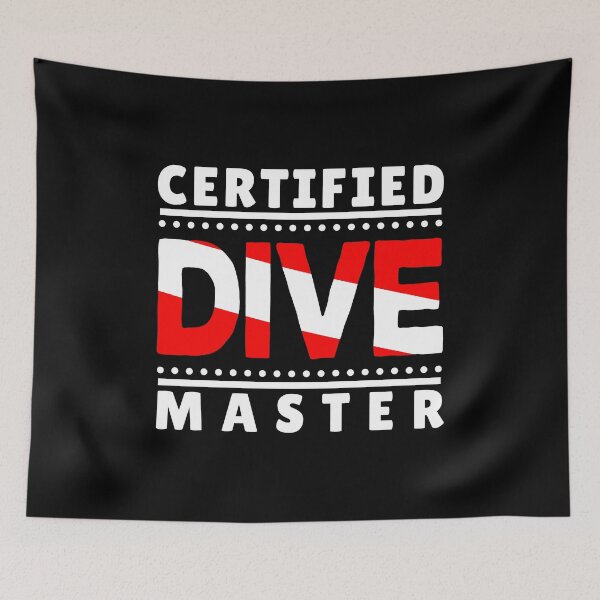 Item preview, Certified Dive Master designed and sold by StudioAquaLumos.