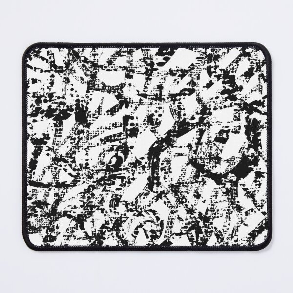 Item preview, Abstract paint strokes black designed and sold by RinaGrinchik.