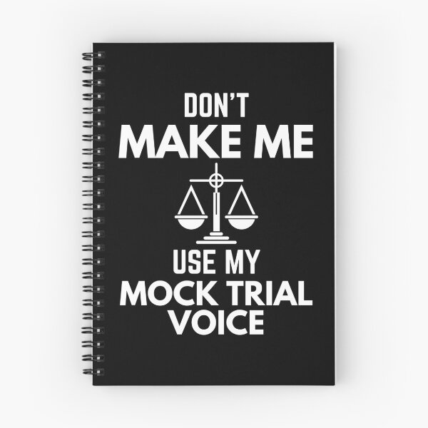 Item preview, Don’t Make Me Use My Mock Trial Voice Sarcasm designed and sold by EllConApparel.