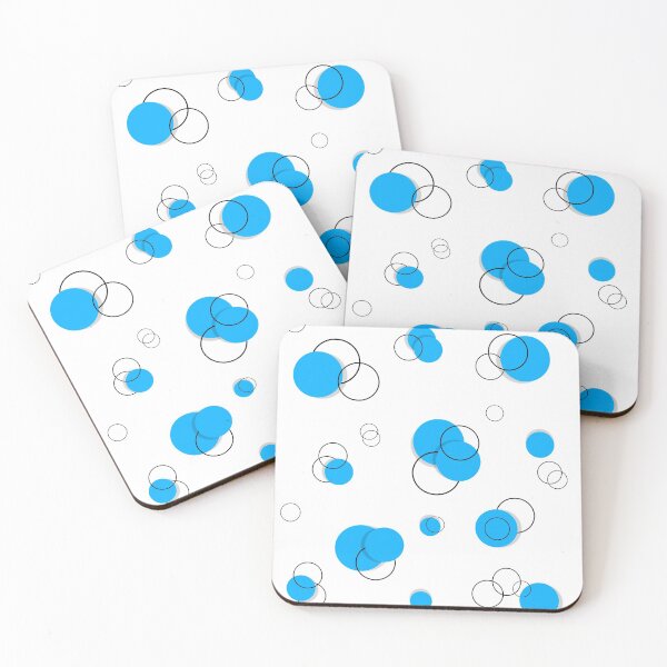 Item preview, Geometric Circle Light Blue Art designed and sold by Tshirtstory.